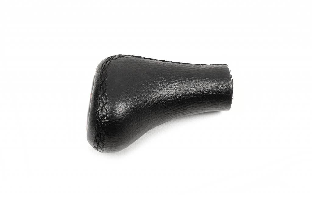Gear knob V3-6st (leatherette, black smooth) for BMW 3 series E-30 1982-1994 - Reelken Auto