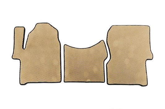 EVA Floor Mats V3 (Beige) for Mercedes Sprinter W906 2006-2018 - image 1