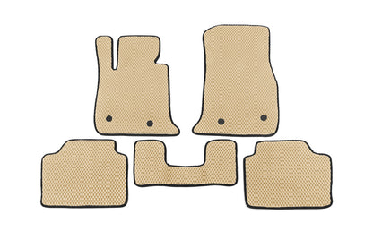 EVA Floor Mats V1 (Beige) for BMW 4 Series F-32 2012-2020 - image 1