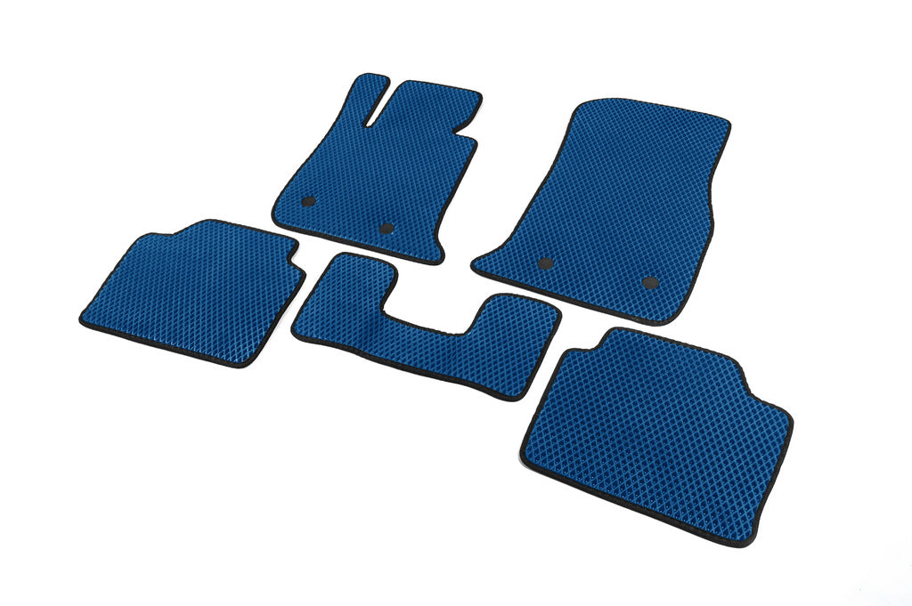 EVA Floor Mats V1 (Blue) for BMW 4 Series F32/F33/F36 2012-2020 - image 2
