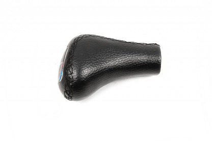 Gear knob V3-5st (leatherette, black smooth) for BMW 3 series E-30 1982-1994 - Reelken Auto