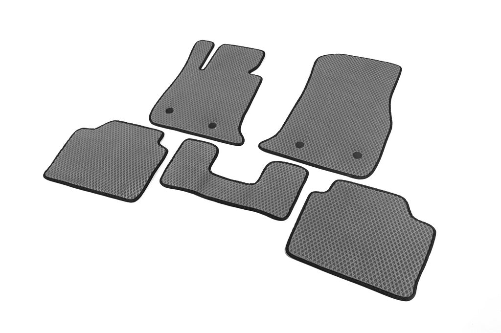 EVA Floor Mats V1 (Gray) for BMW 4 Series F-32 2012-2020 - image 2