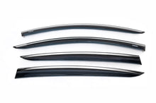 Window Deflectors with Chrome Trim HB/SD (4 pcs, Niken) for Ford Focus IV 2018- - image 2