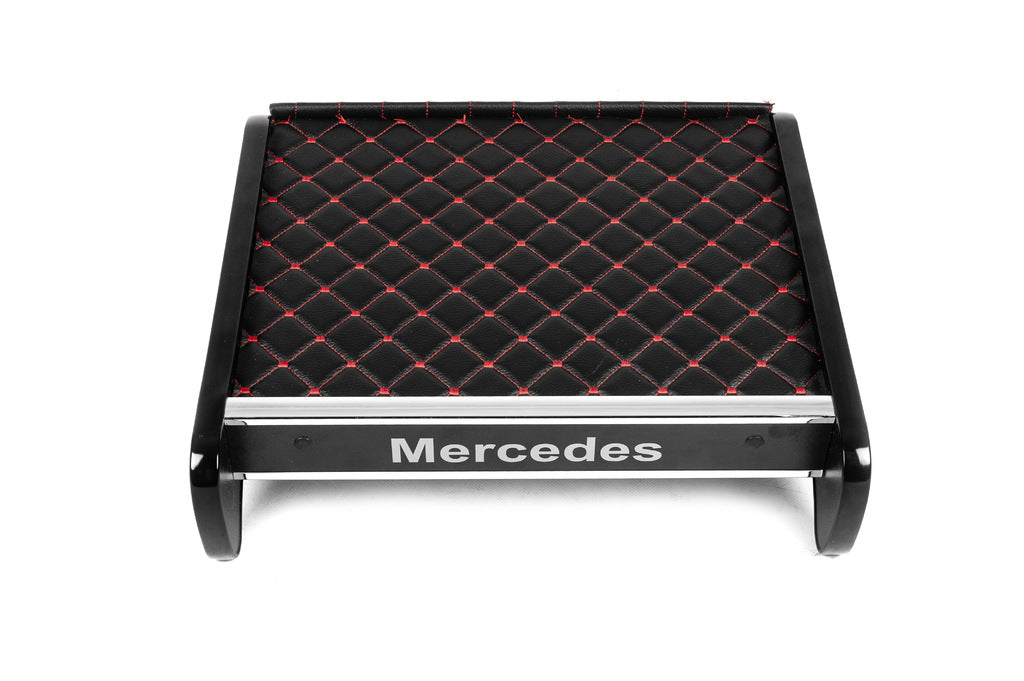 Dashboard Shelf (Black with Red Stitching) for Mercedes T1 (207-410) 1977-1995 - image 2