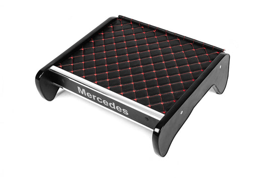 Dashboard Shelf (Black with Red Stitching) for Mercedes T1 (207-410) 1977-1995 - image 1