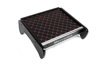 Dashboard Shelf (Black with Red Stitching) for Mercedes T1 (207-410) 1977-1995 - image 3