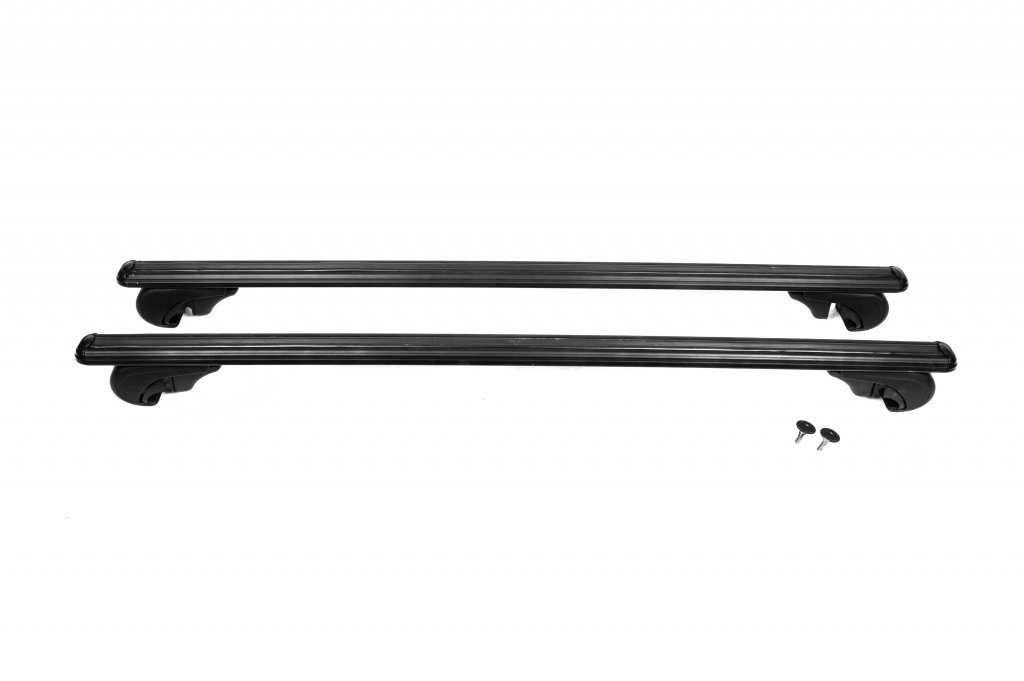Lockable cross bars for standard roof rails Bold Bar V1 (2 pcs) for Toyota Land Cruiser 90 Prado 1996-2002 - image 2