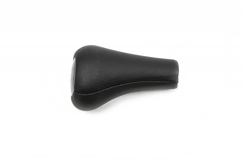 Gear knob V1-5st (leatherette, black smooth) for BMW 3 series E-36 1990-2000 - Reelken Auto