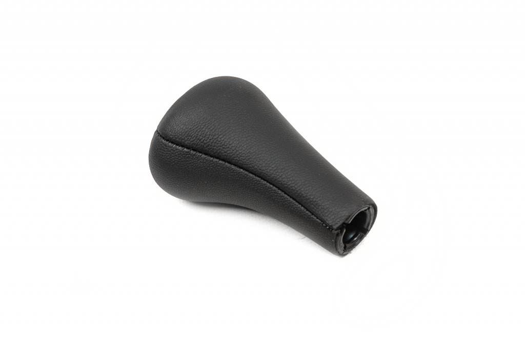 Gear knob V1-5st (leatherette, black smooth) for BMW 3 series E-36 1990-2000 - Reelken Auto