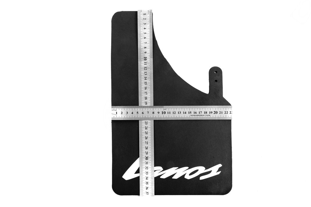 Universal Mud Flaps Polytep (230*375, 2 pcs) for Chevrolet Lanos 1998-2017 - image 3