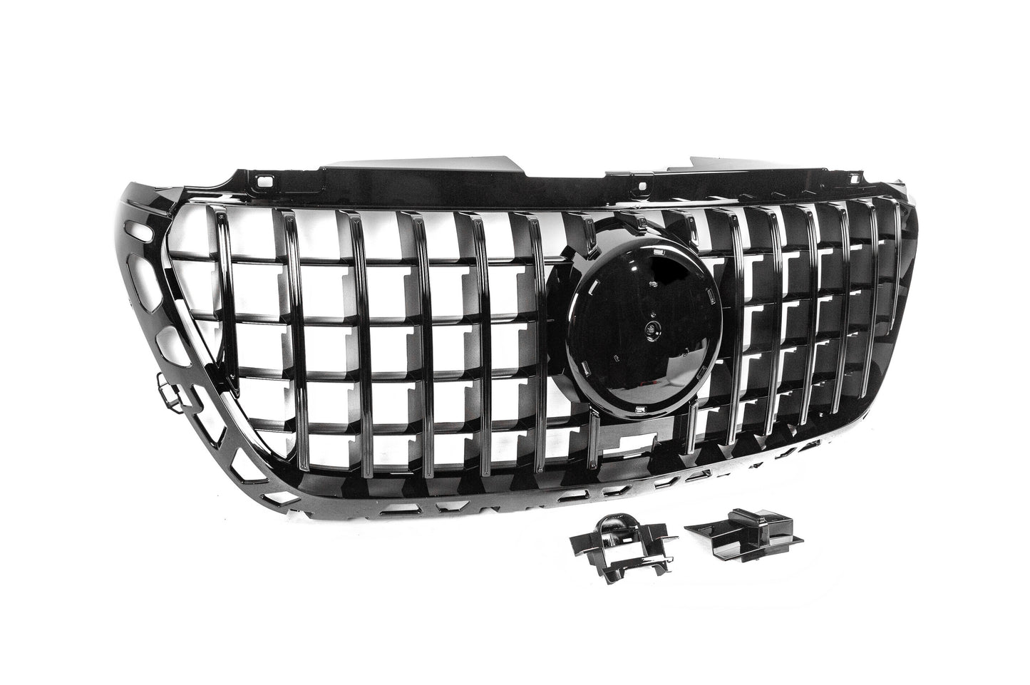 Front Grille Panamericana GT Panamericana Black Premium for Mercedes Sprinter W907/W910 2018- - image 4
