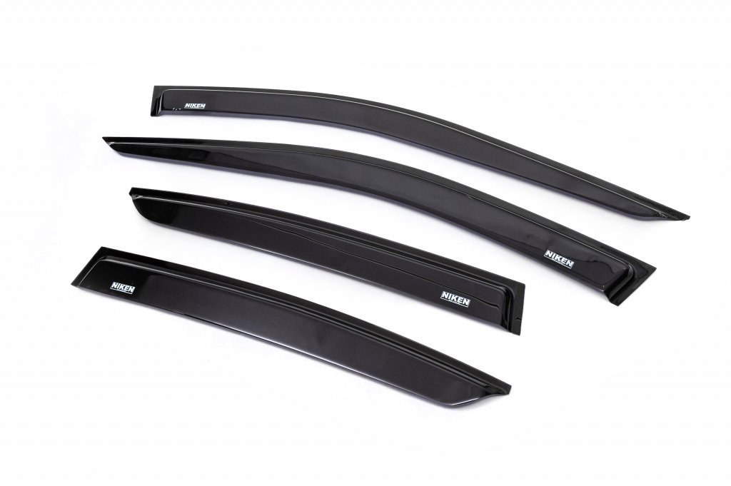 Window Deflectors Niken SD (4 pcs) for BMW 5 Series F10/F11 2010–2016 - image 1