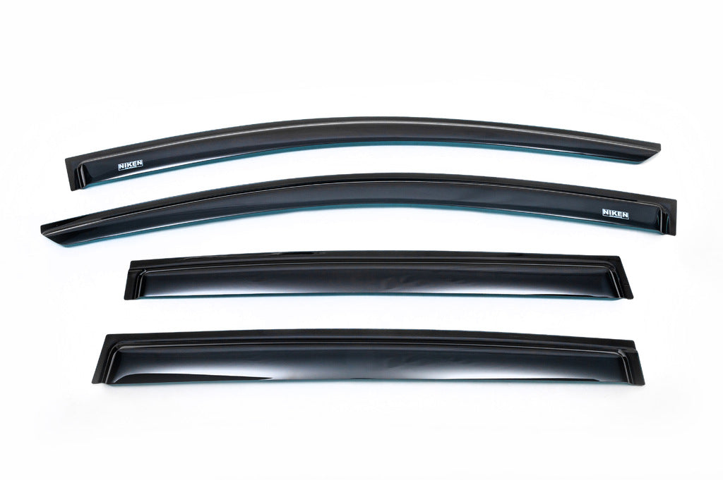 Deflectors (4-piece, Niken) for Chevrolet Aveo T300 2011-2020 - image 2
