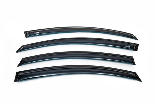 Deflectors (4-piece, Niken) for Mazda 6 2008-2012 - Reelken Auto