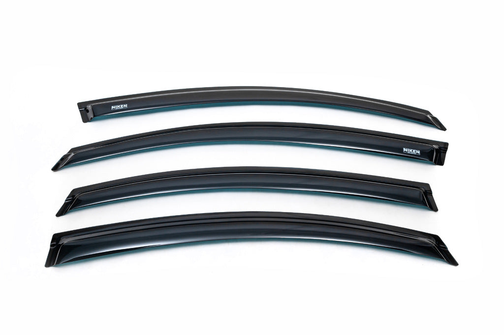 Window Deflectors (4 pcs, Niken) for Mazda 6 2008-2012 - image 2