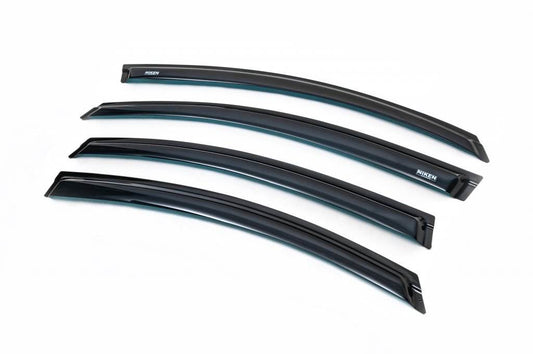Deflectors (4-piece, Niken) for Mazda 6 2008-2012 - Reelken Auto