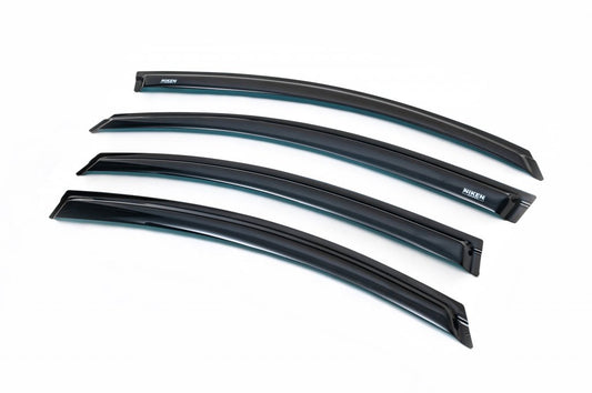 Window Deflectors (4 pcs, Niken) for Mazda 6 2008-2012 - image 1