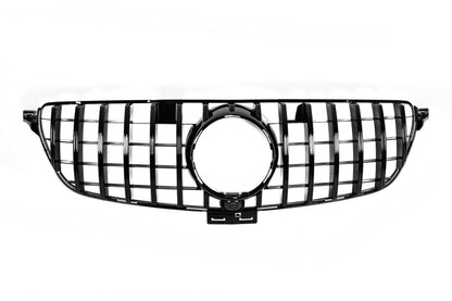 Front Grille GT Panamericana Black (for GLE) for Mercedes GLE/ML сlass W166 2011-2018 - image 3