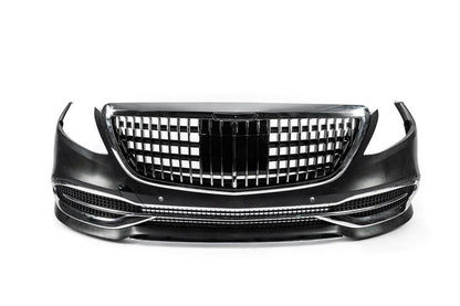 Maybach front bumper (2018-2022) for Mercedes S-class W222 - image 1