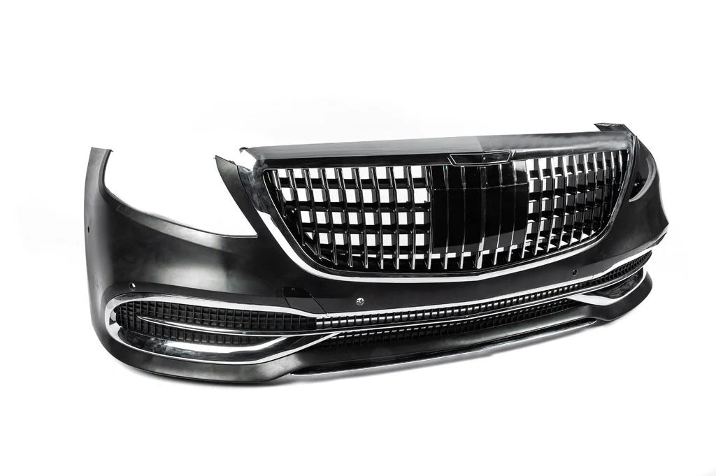 Maybach front bumper (2018-2022) for Mercedes S-class W222 - image 2