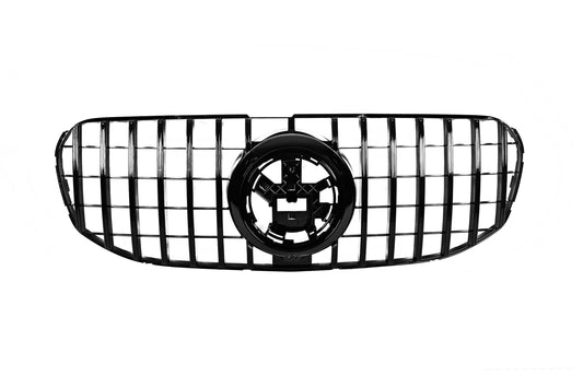 Front Grille 2019-2023 (GT Panamericana Black) for Mercedes GLS X167 2019- - image 2