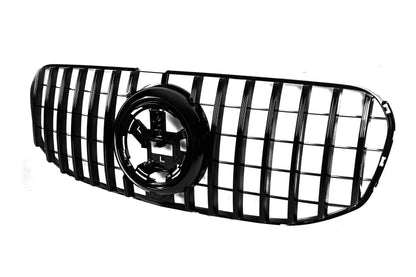 Front Grille 2019-2023 (GT Panamericana Black) for Mercedes GLS X167 2019- - image 4