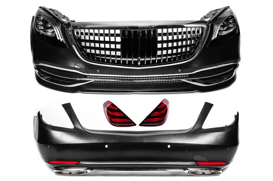 Maybach restyling kit (with optics) for Mercedes S-class W222 - image 2