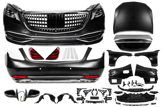 Facelift Kit to X222 Maybach S600 for Mercedes S-сlass W221 2005-2013 - image 1