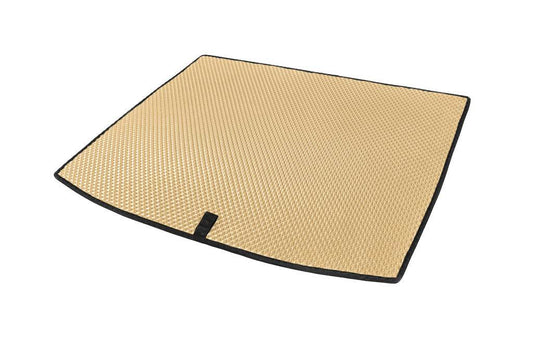 Trunk mat (EVA, Beige) for Land Rover Freelander II - Reelken Auto