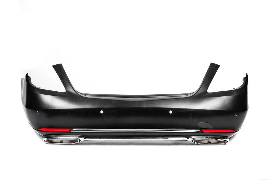 Rear bumper with diffuser Maybach (2018-2022) for Mercedes S-class W222 - image 1