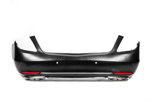 Rear bumper with diffuser Maybach (2018-2022) for Mercedes S-сlass W222 2013-2022 - image 1