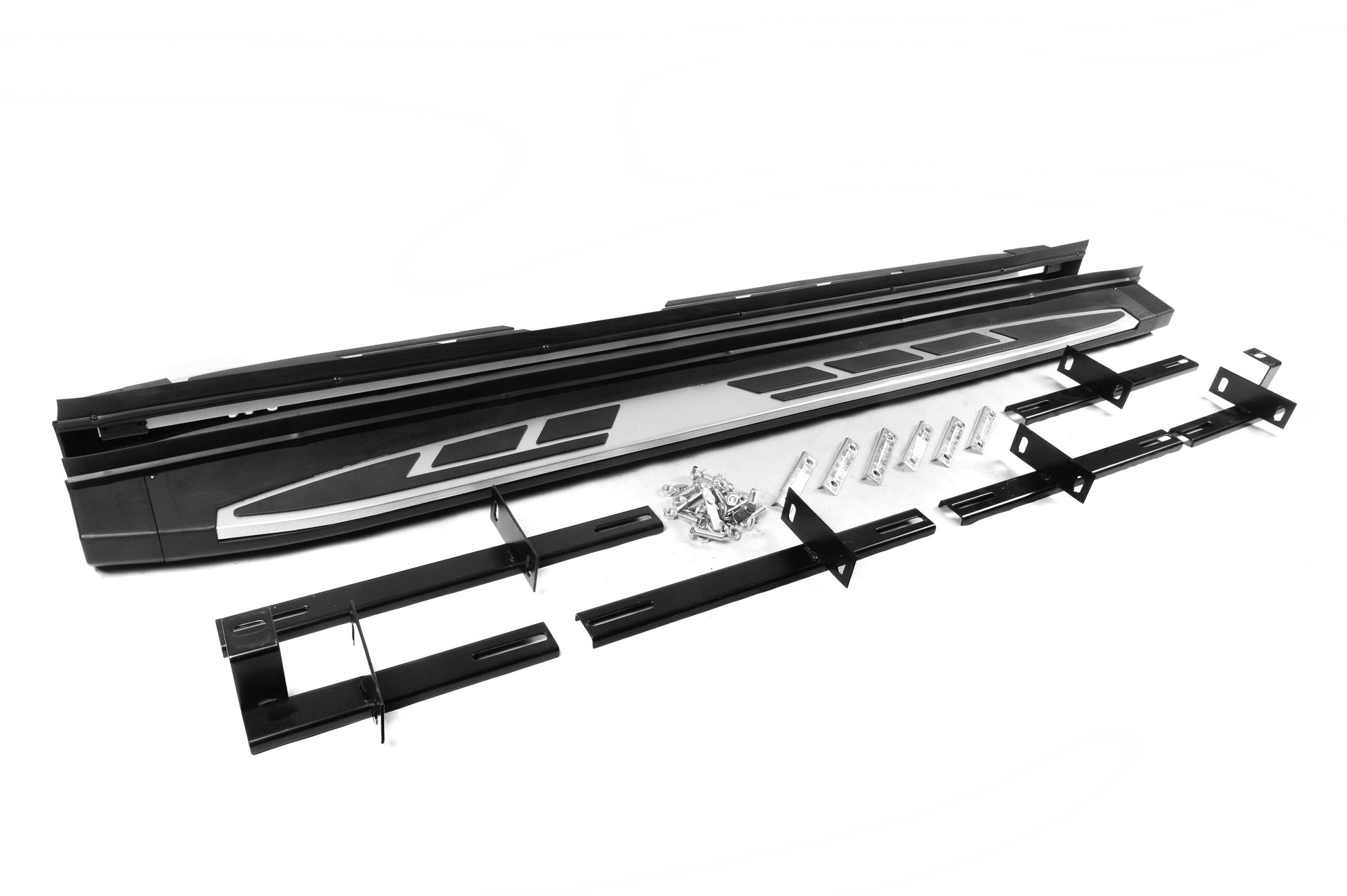 OEM V2 side sills (2 pcs, aluminum) for Mitsubishi Outlander 2012-2021 - image 3