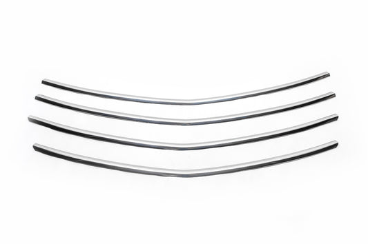 Carmos Stainless Steel Grille Covers for Opel Vivaro 2015-2019 - image 2