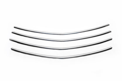 Carmos Stainless Steel Grille Covers for Opel Vivaro 2015-2019 - image 2