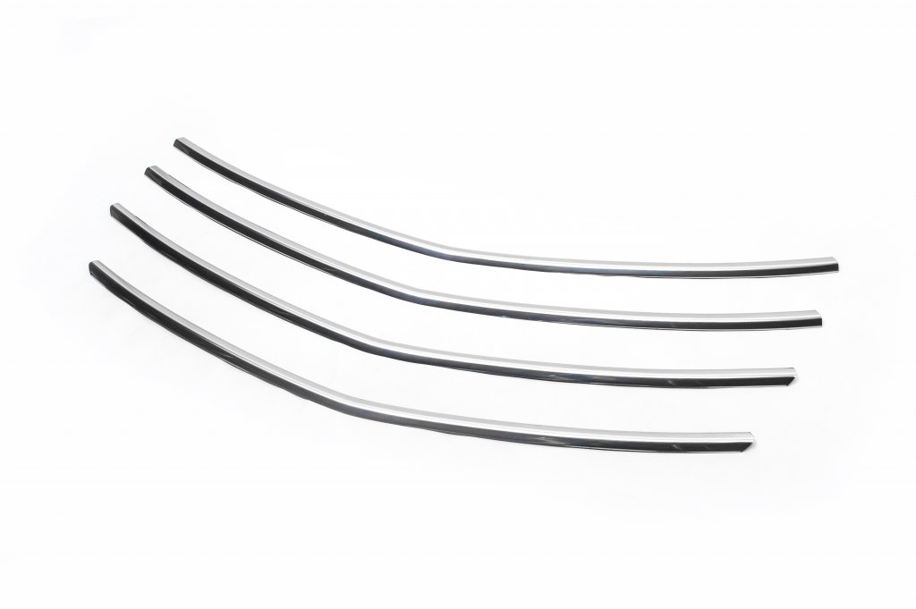 Carmos Stainless Steel Grille Covers for Opel Vivaro 2015-2019 - image 4