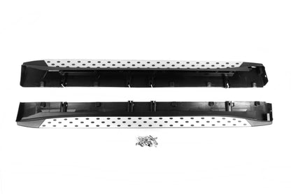 OEM V1 side sills (2 pcs, aluminum) for Mitsubishi Outlander 2012-2021 - image 2
