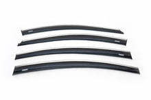 Window Deflectors with Chrome Trim SD (4 pcs, Niken) for Chevrolet Cruze 2009-2015 - image 2