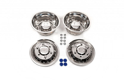 Stainless Steel Wheel Covers Exclusive V1 (2-piece, 4 pcs) for Mercedes Sprinter W906 2006-2018 - image 7