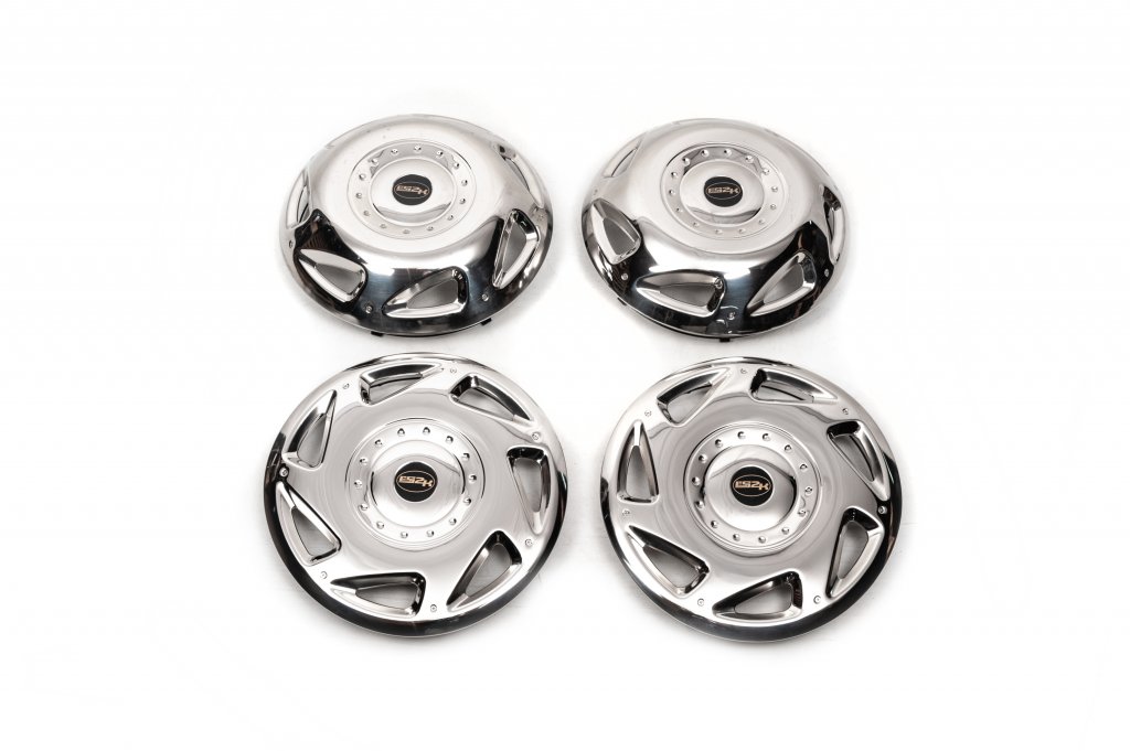 Stainless Steel Wheel Covers OEM (2-ring, 4 pcs) for Mercedes Sprinter W906 2006-2018 - image 3