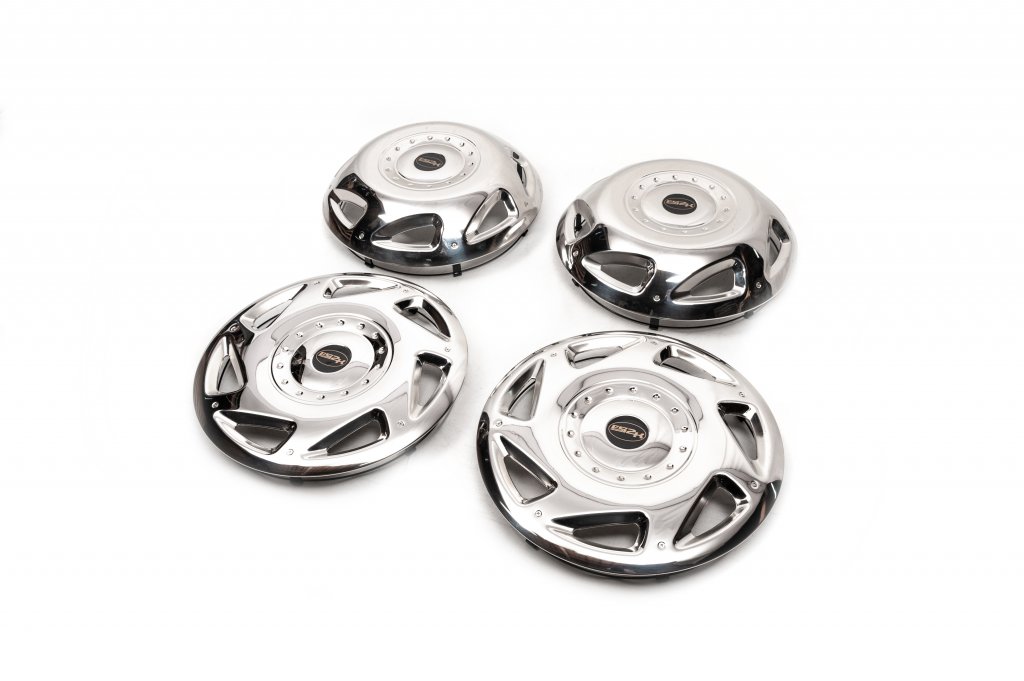Stainless Steel Wheel Covers OEM (2-ring, 4 pcs) for Mercedes Sprinter W907/W910 2018- - image 4