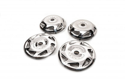 Stainless Steel Wheel Covers OEM (2-ring, 4 pcs) for Mercedes Sprinter W907/W910 2018- - image 2