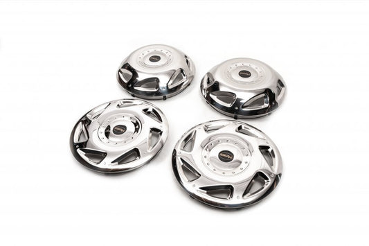Stainless Steel Wheel Covers OEM (2-ring, 4 pcs) for Mercedes Sprinter W907/W910 2018- - image 2