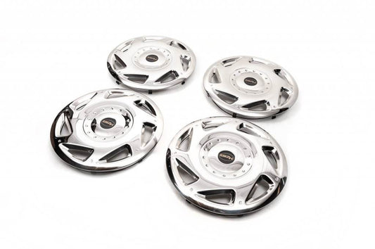 OEM stainless steel caps (1 roller, 4 pcs.) for Mercedes Sprinter W906 2006-2018 - Reelken Auto