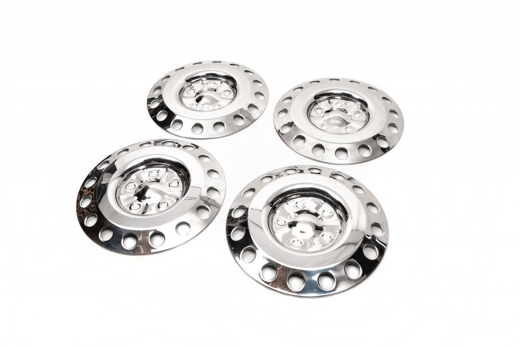 Stainless Steel Wheel Covers OEM (1-piece) for Volkswagen LT 1995-2006 - image 2