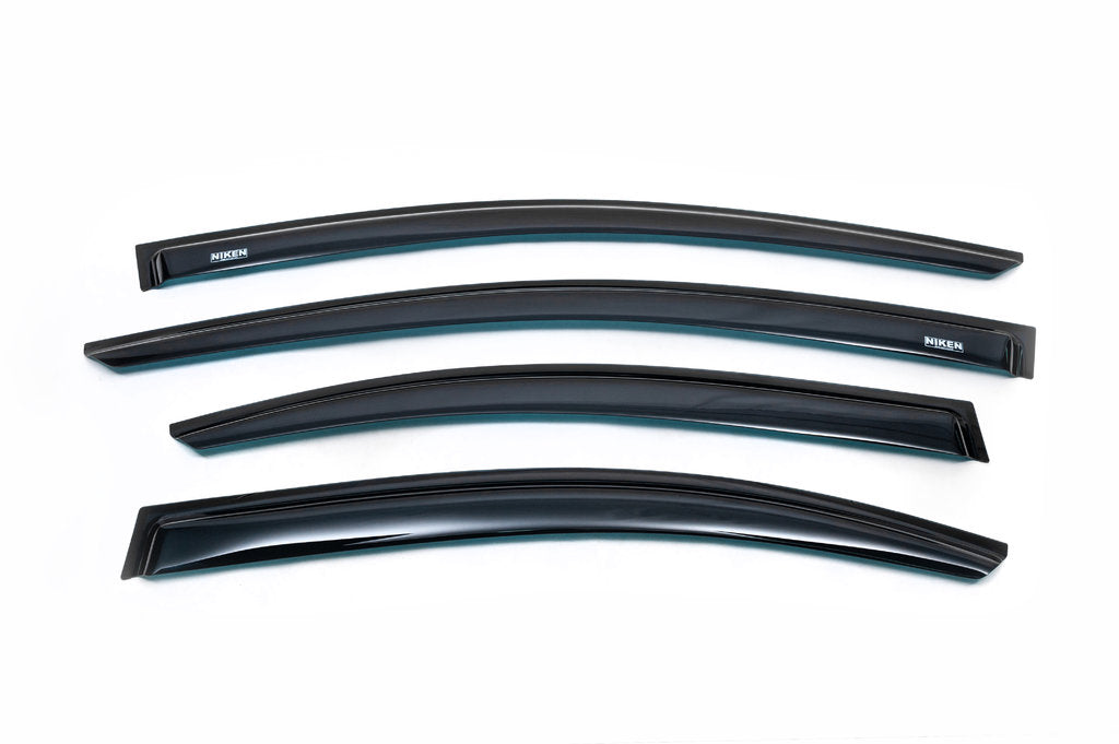 Deflectors (4-piece, Niken) for Chevrolet Aveo T300 2011-2020 - image 3