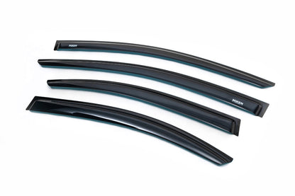 Deflectors (4-piece, Niken) for Chevrolet Aveo T300 2011-2020 - image 4