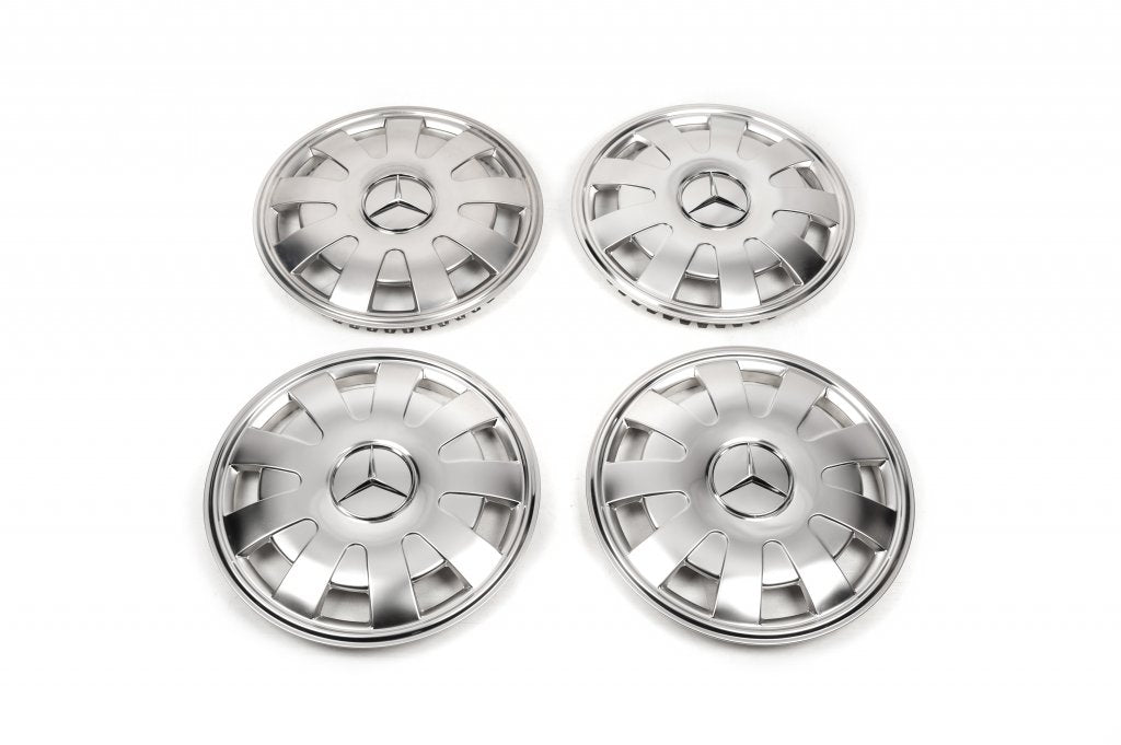 Petals stainless steel caps (1 roller, 4 pcs.) for Mercedes Sprinter W907/W910 2018↗ - image 3