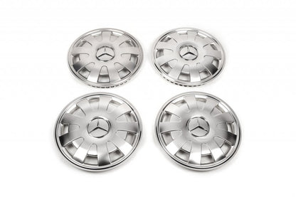 Petals stainless steel caps (1 roller, 4 pcs.) for Mercedes Sprinter W907/W910 2018↗ - image 3