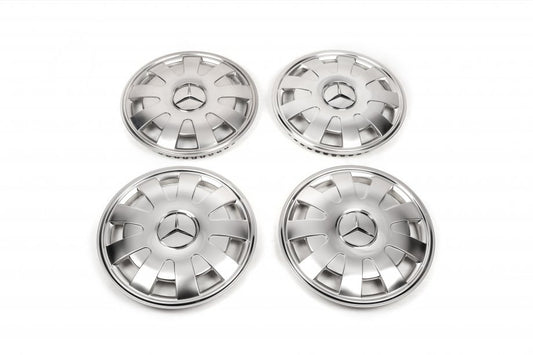 Petals stainless steel caps (1 roller, 4 pcs.) for Mercedes Sprinter W907/W910 2018↗ - image 1