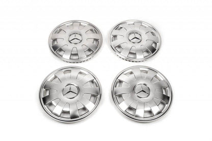 Petals stainless steel caps (1 roller, 4 pcs.) for Volkswagen Crafter 2006-2016 - Reelken Auto